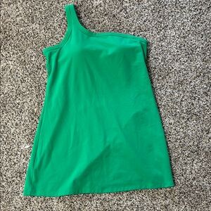 Target One Shoulder Green Dress